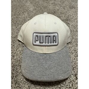 Adjustable One Size Strap Puma Golf Hat Cap White Light Grey Used Rickie‎ Fowler